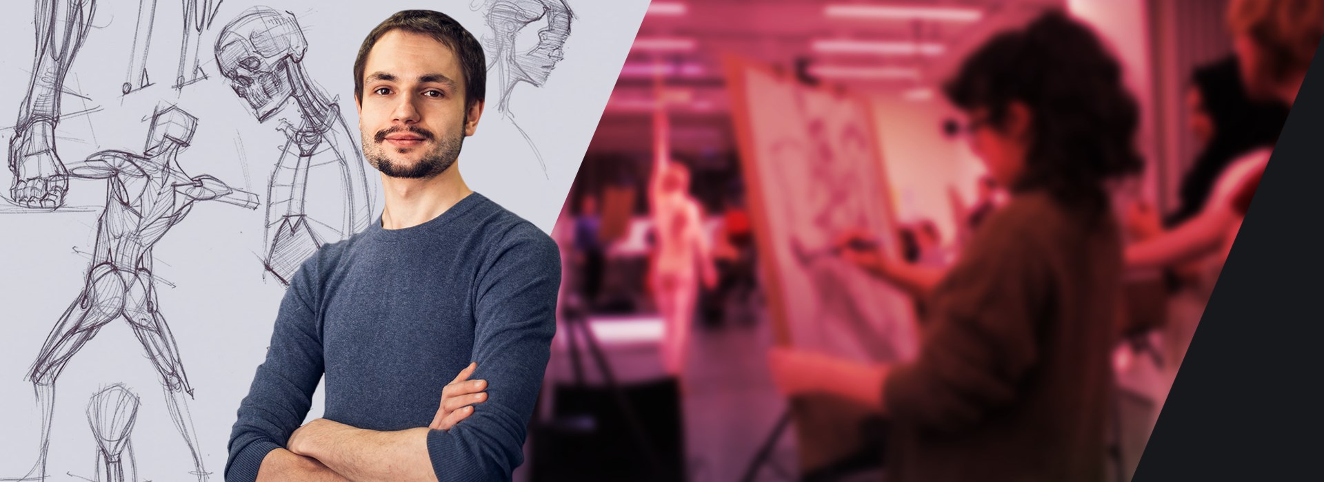 ОТКРЫТОЕ ЗАНЯТИЕ КУРСА «АНАТОМИЯ ДЛЯ ХУДОЖНИКА»